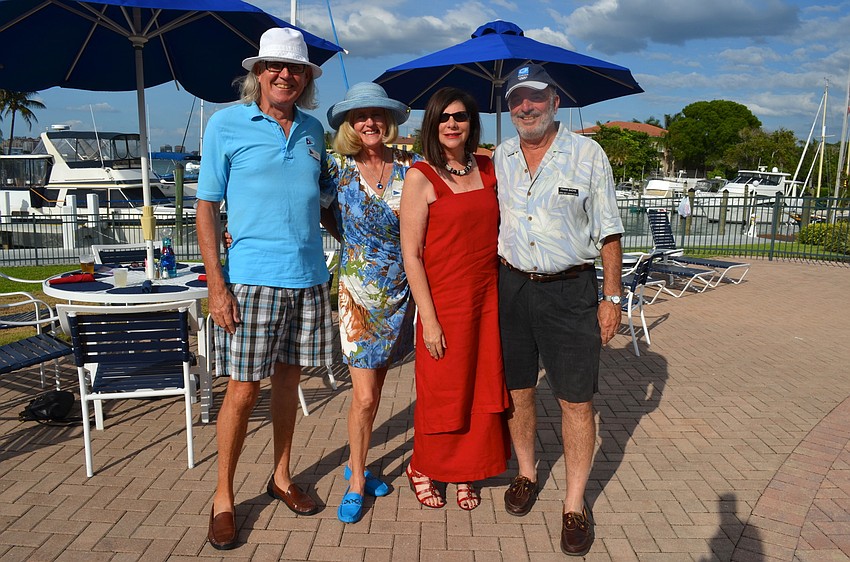 Bill and Annette Lloyd with Rebecca and Frank Sachs