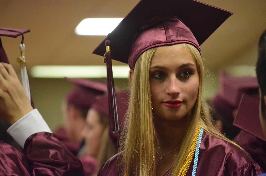 Jenela Schwind plans to study engineering at the University of Florida in the fall.