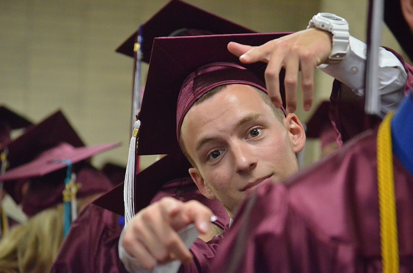 Nick Dewitt will study biotechnology at the State College of Florida.