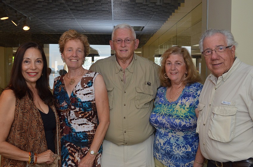 Rose Lettiere, Marianne and Larry Metzelaar and Judy and Carmen Schettino
