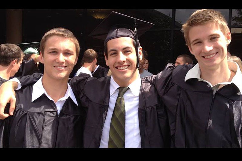 Chase Pendley, Nolan McAlary and Zach Nauman