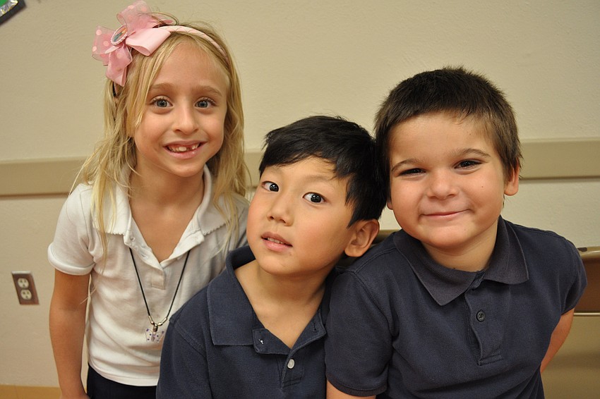 Ava Teeters, Jacob Douglas and Nicholas Randolph