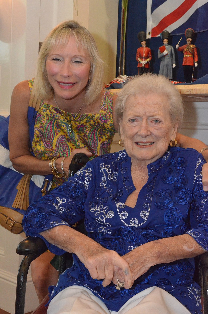 Carole Chrisman with her mother-in-law Irene