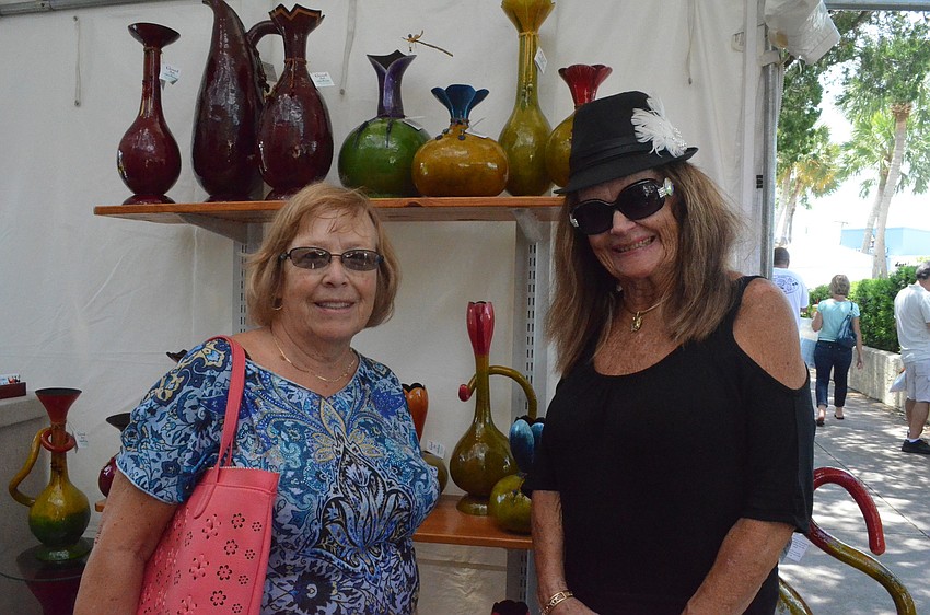 Nancy Houle and Elaine Mix