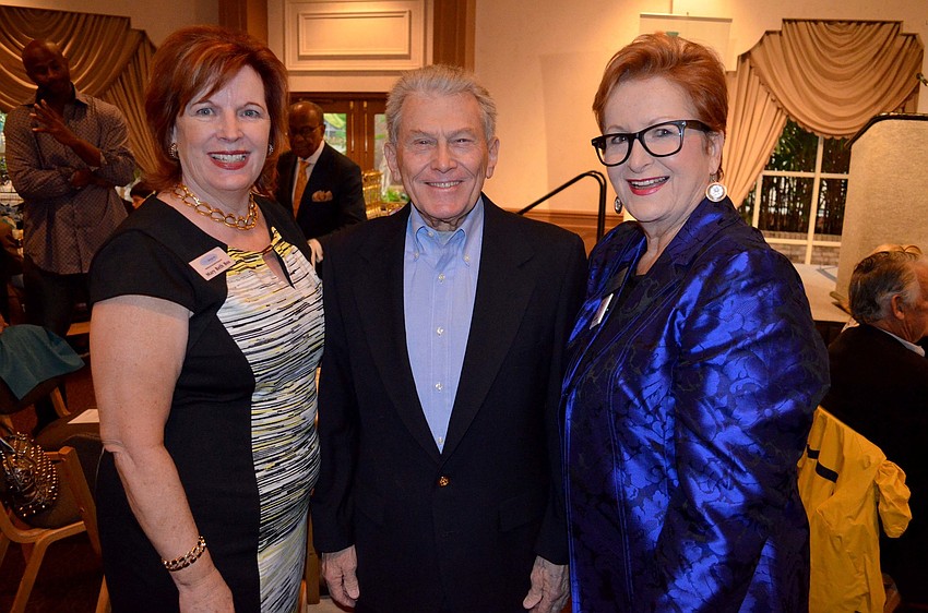 Mary Beth Bos, Ed Landis and Jane Goodwin