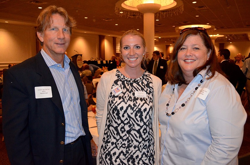 John Hershman, Shelby Connett and Stephanie Grosskreotz