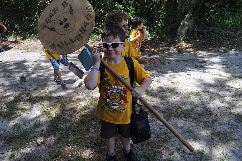 Bradley Herbert was on the lookout for Black Bart.