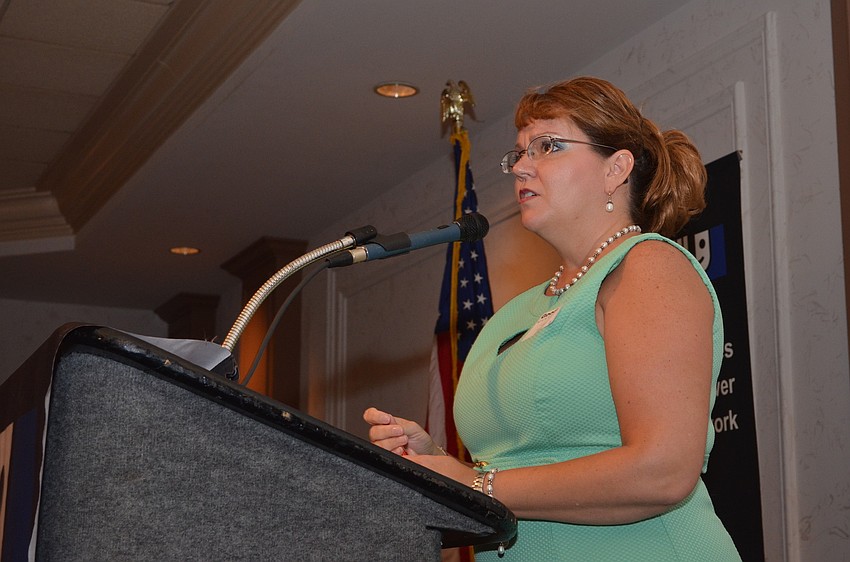 Executive Vice President Veronica Brandon Miller gets through 55 awards.