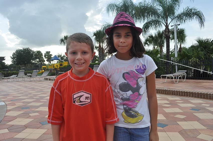 Tyler Lawson and Sara Diaz