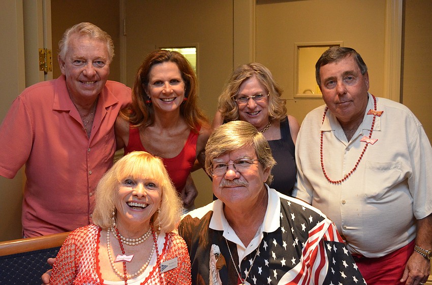 Billy Petty, Ranate Harbavy, Marilyn Grisard, Ronald Messer, Karen and Joseph LaPlume.