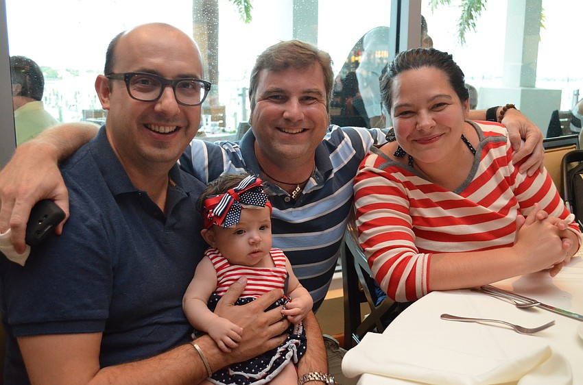 Peter Kujawski, Violet Kujawski, Curt Weber and Stefanie Kujawski