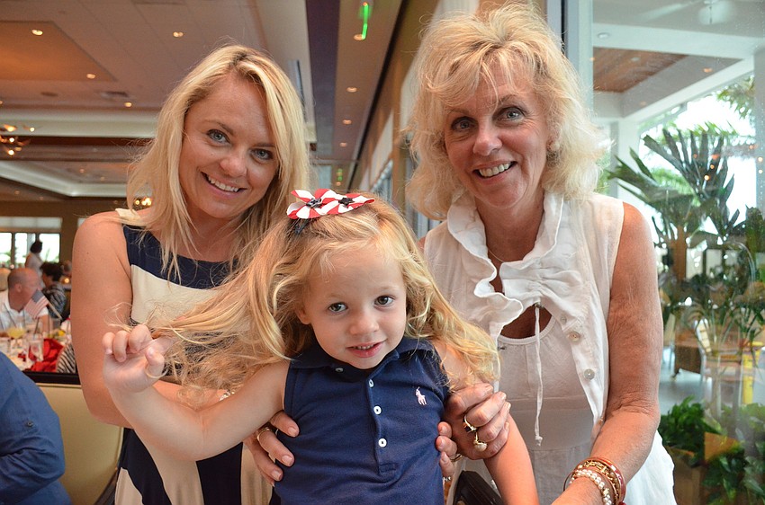 Lucretia Tuffile, Gigi Tuffile and Suzanne Lysen