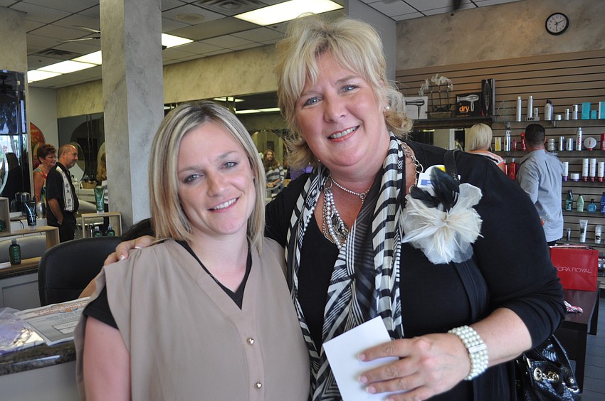 April Gates of New York Hair consulted Maribeth Phillips, CEO of Meals on Wheels PLUS, on her hair.