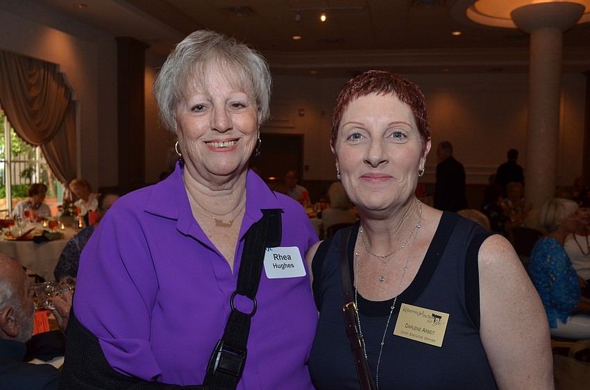 Rhea Hughes and Darlene Arbeit