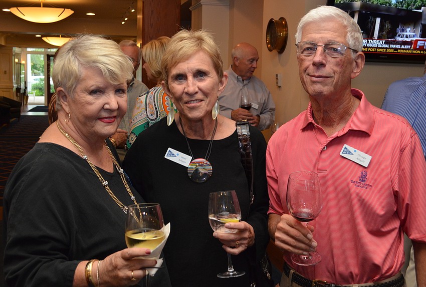 Jeri Cushman with Janet and George Allgair