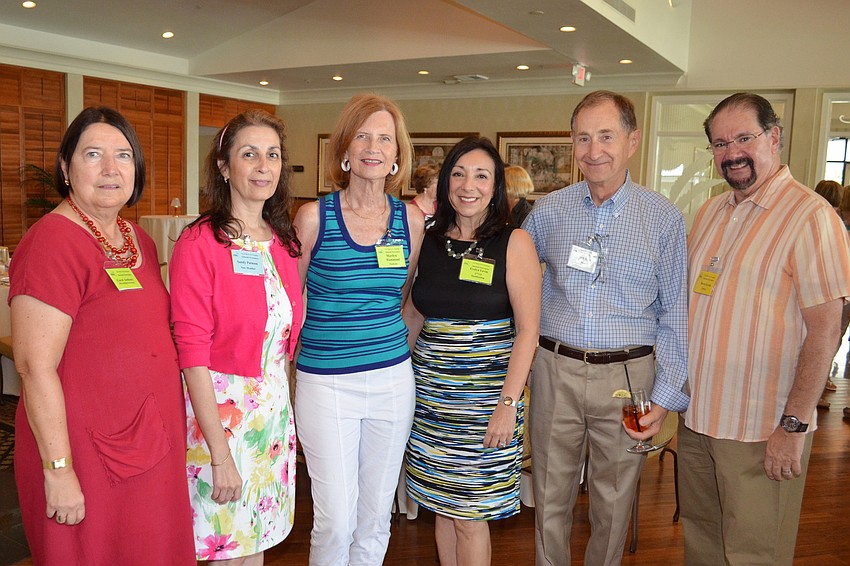 Carol Anthony, Sandy Putnam, Marilyn Hammond, Evelyn Levin, Bill Hatz and Barry Levin