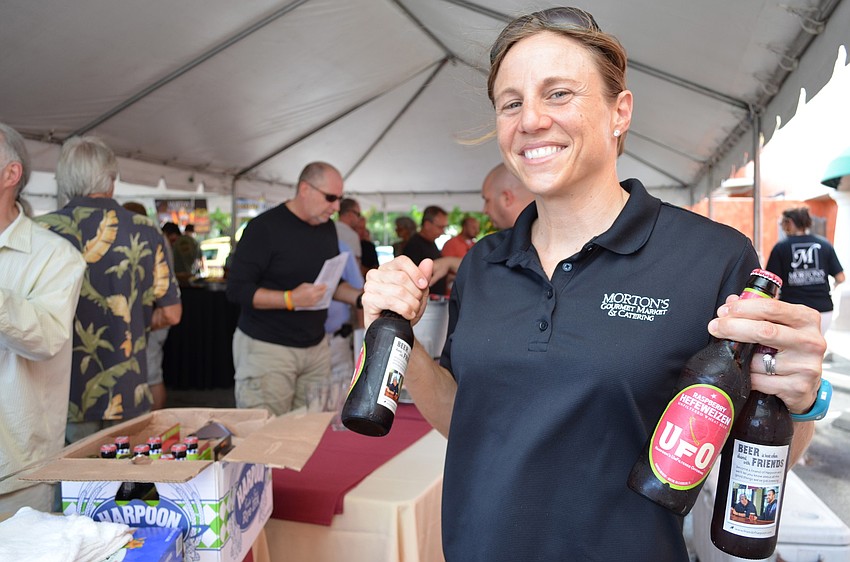 Organizer of the event Georgian Frost, the wine director at Mortonâ€™s Gourmet Market