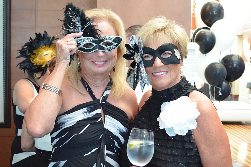 Gloria Lipscomb and Margit Gravino