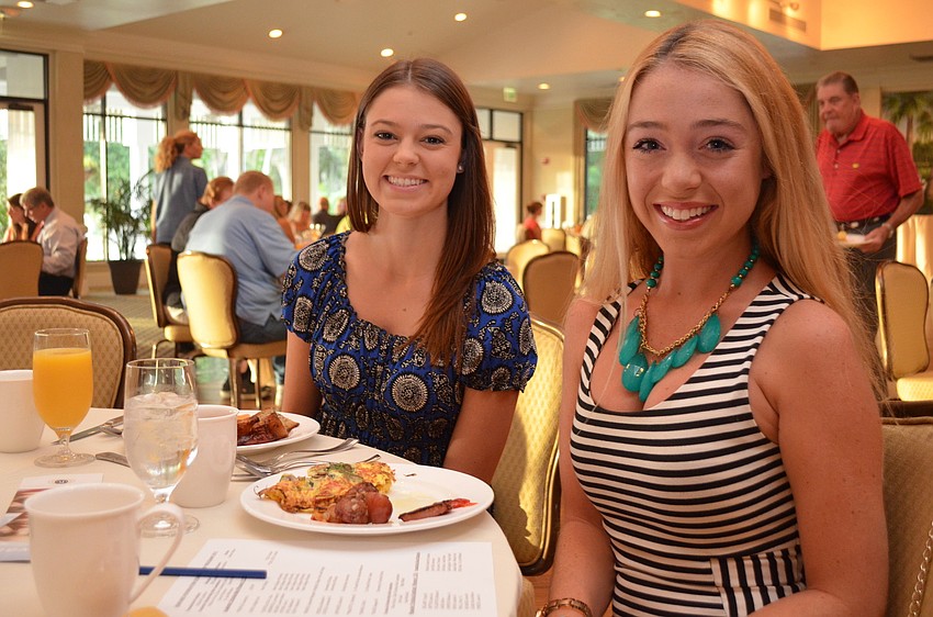 Abigail Oakes and Lauren Nielsen