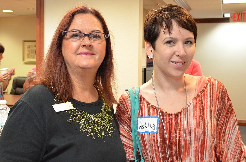 Carolyn Schrock and Ashley McGuire