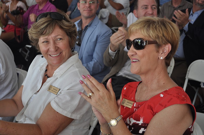 Manatee County Commissioners Betsy Benac and Vanessa Baugh applauded the effort of SANCA, the non-profit group that made the bid.