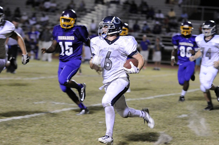 ODA running back Jason Fineberg carried the ball nine times.