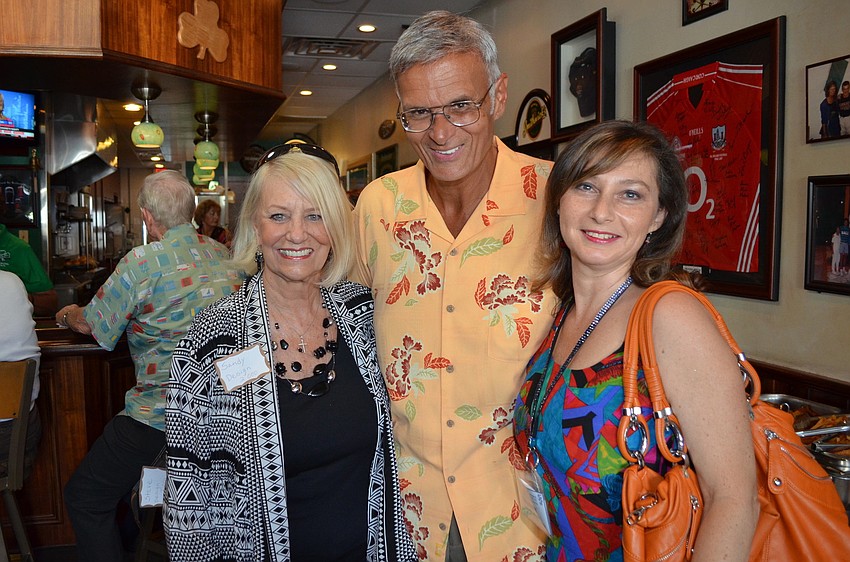 Sandra LaRose, Steve Gianopolous and Irina LaRose