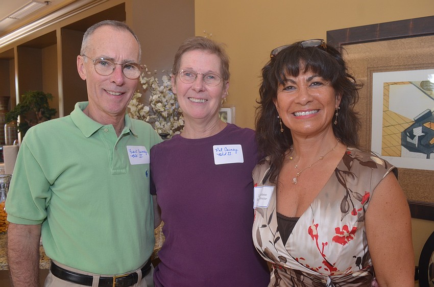 Frank and Pat Carney and Lily Galasso