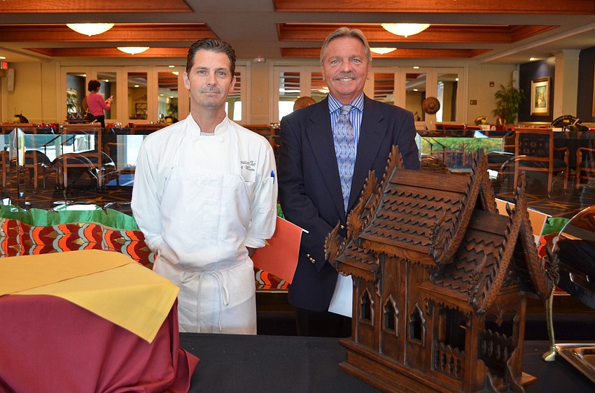Bird Key Yacht Club Executive Chef Brent Williams and General Manager Rob Edwards