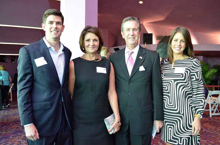 Austin Boyd, Sandy and Representative Jim Boyd, and Ashley Boyd