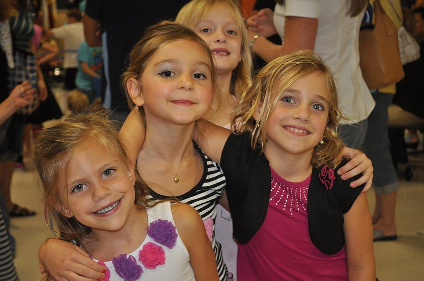 Natalie Fellows, Lily Memcinksy, Ashley DeJarnette and Morgan Fellows