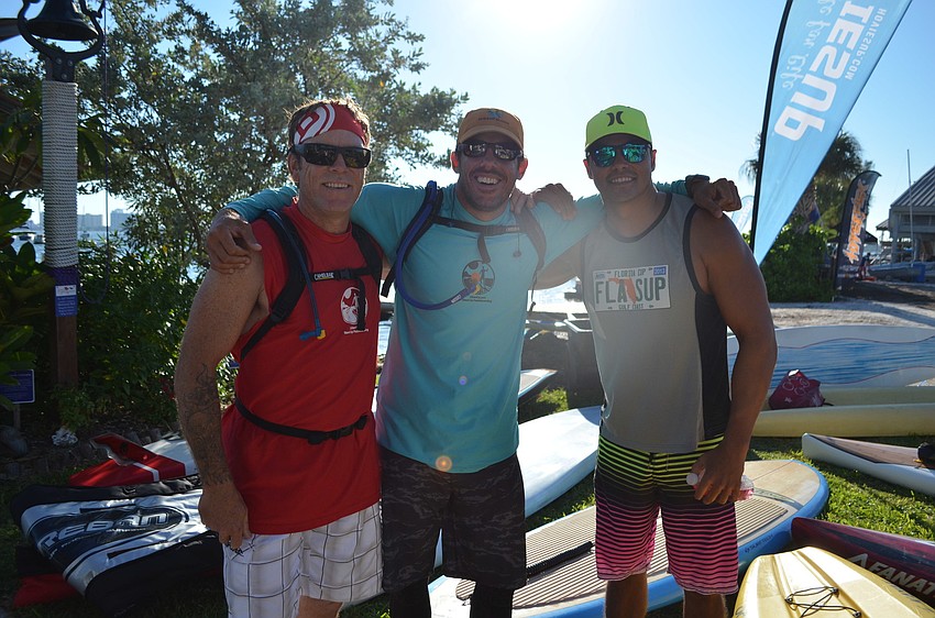 Sean Geary, Mike Conlee and Kyle Linogon