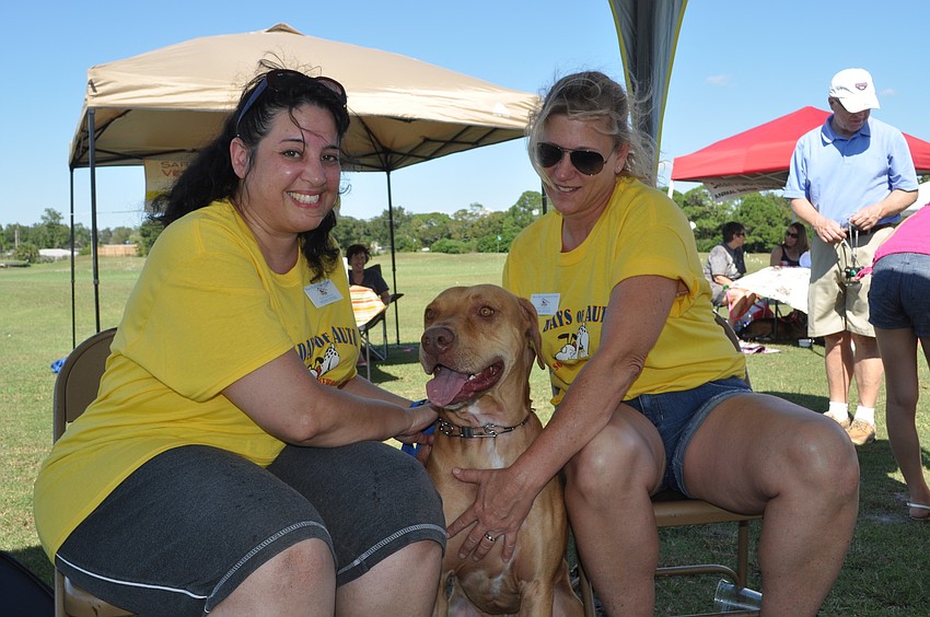 Arlene Deynes and Jenn Snyder with Whiskey