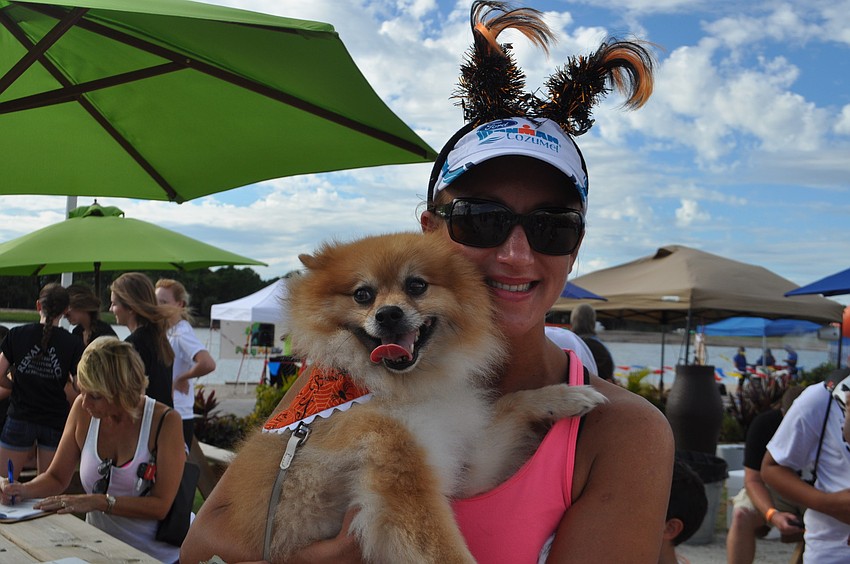 Angela Iwaniw and Ralphie