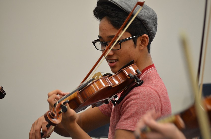 Reonel Rafols, 15, attends Lakewood Ranch High School