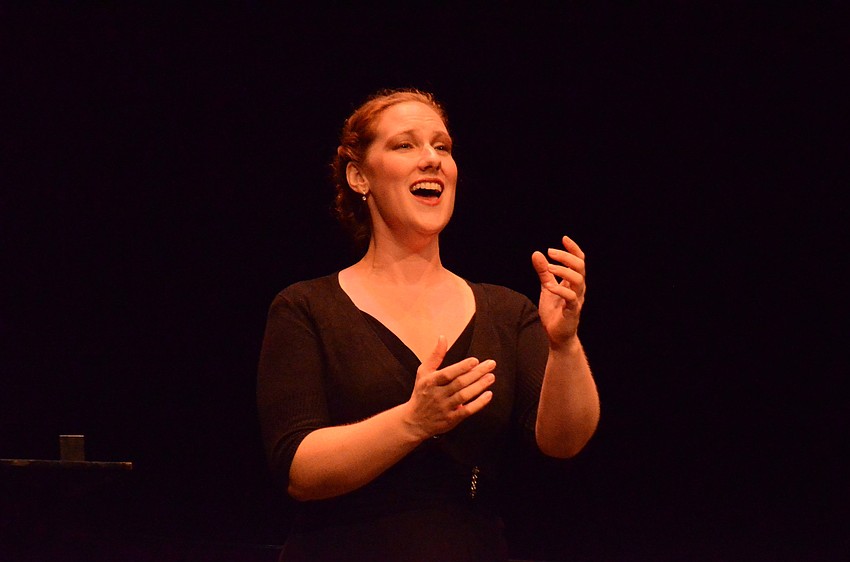 Sarasota Opera's Jennifer Townshend performs Puccini