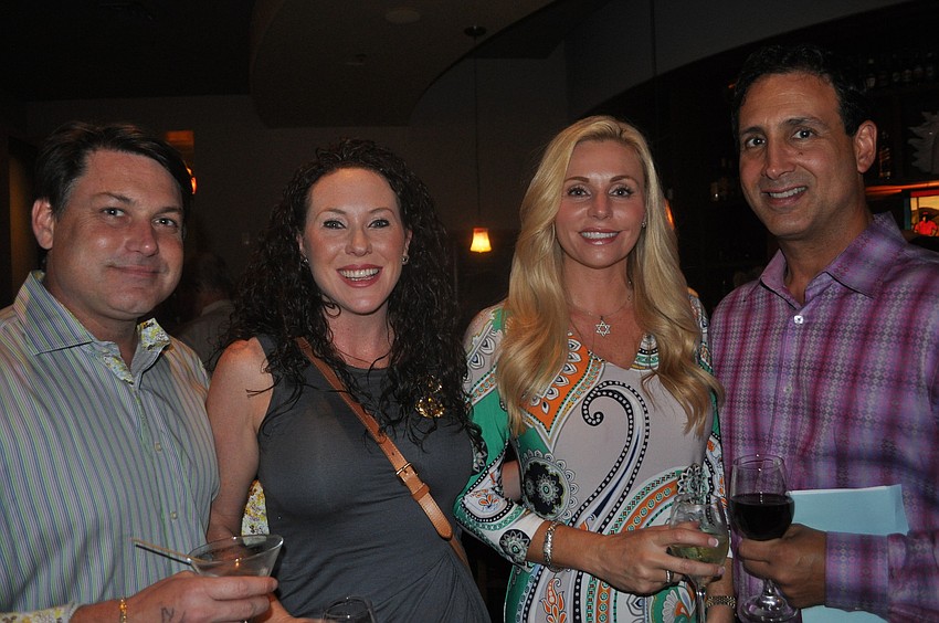 John and Lisa Shepard with Melissa and Ian Howard