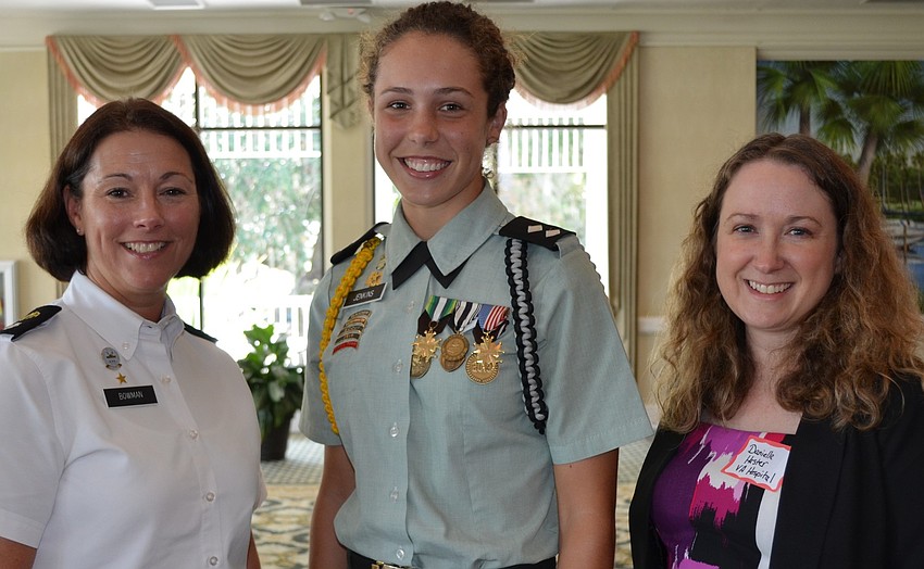 Christina Bowman, Alexis Jenkins and Danielle Hester
