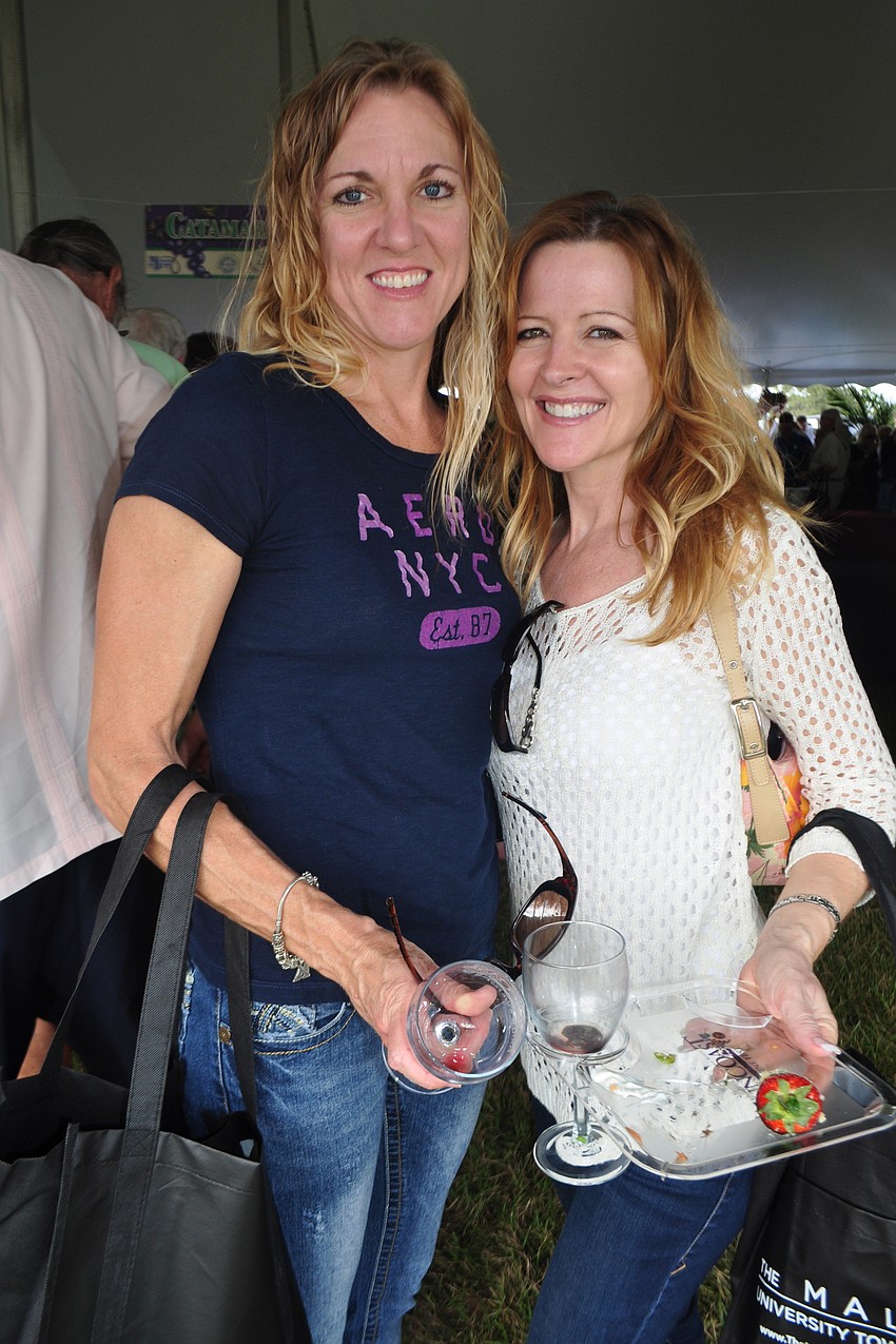 Kristen Ross and Angie Power came for the first time.