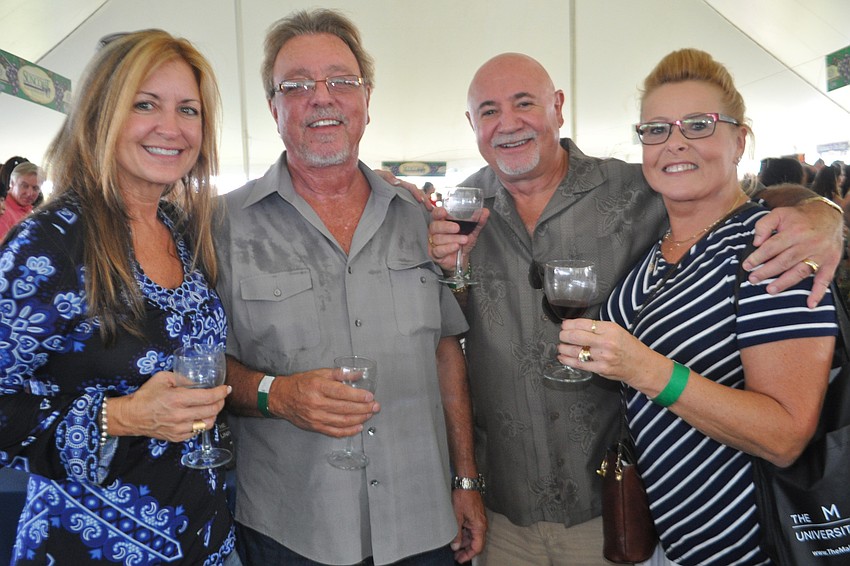 Lisa and Bill Arington with Joe and Doreen Zuravle