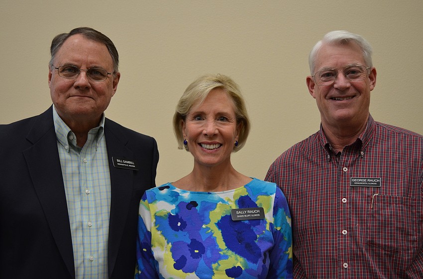 Bill Gambill, Sally Rauch and George Rauch