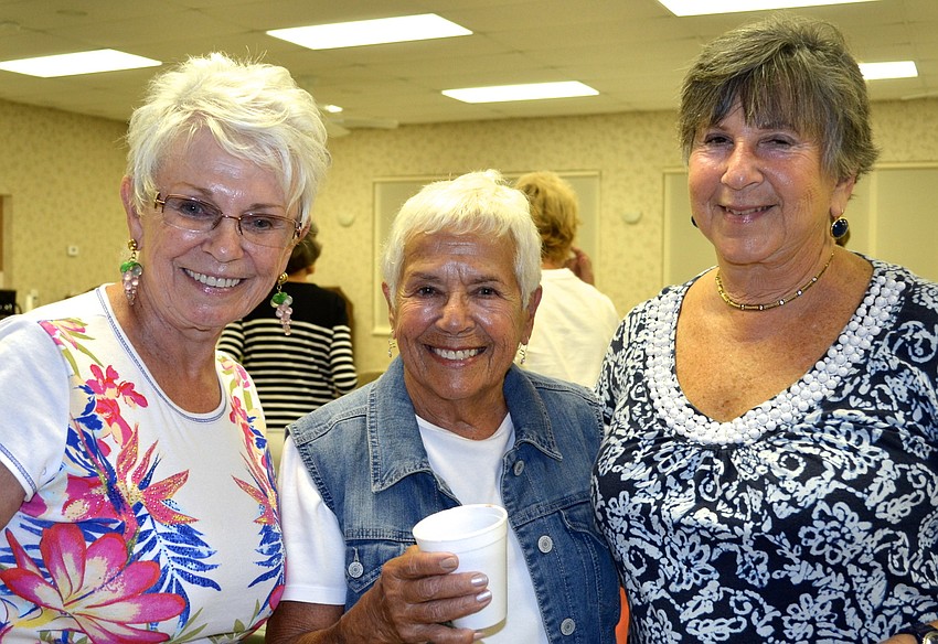 Gail Wyer, Beverly Shapiro and Jackie Salvino