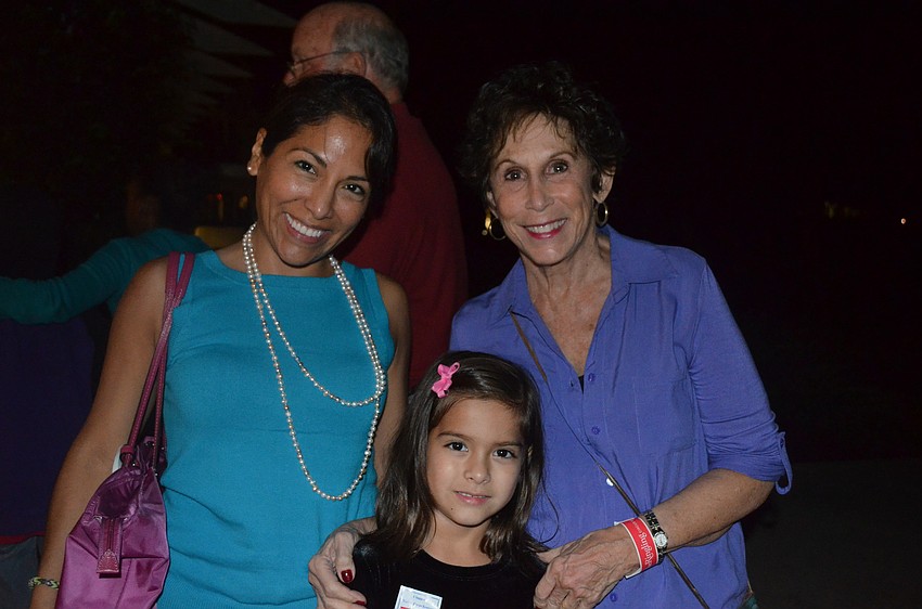 Mila Cotera and Sherry Simons were there to support Camille Kesling who played the violin