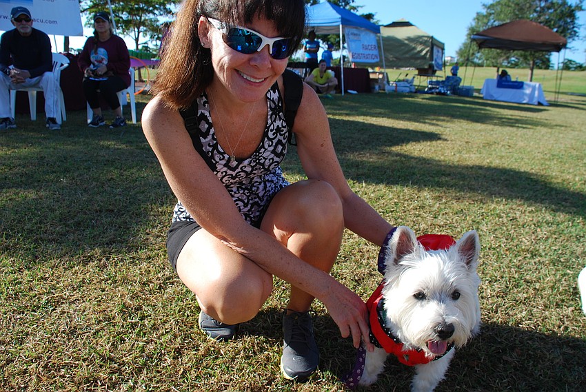 Laura Dethloff with Sally