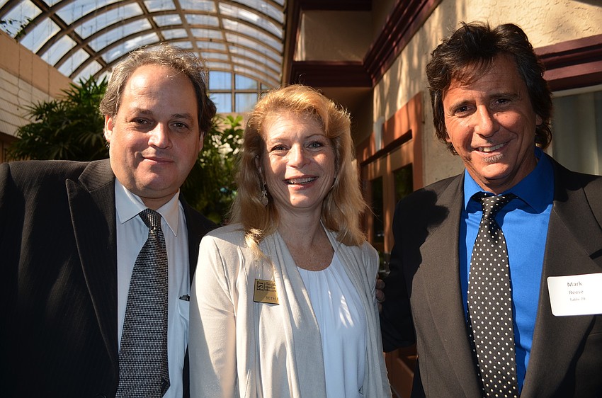 Beth Duda, Gus Mollasis and Mark Reese