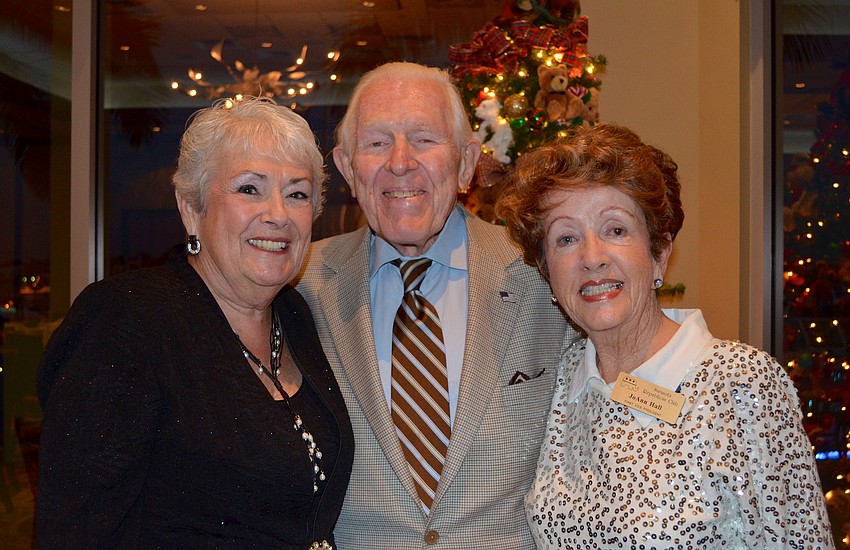 Judy Falkenthal, Chuck Volkert and JoAnn Hall