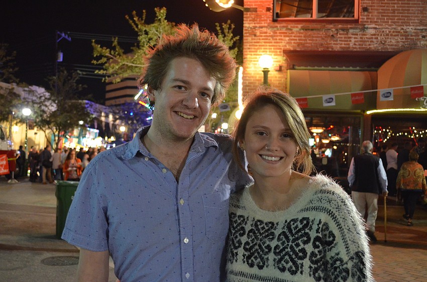 Clayton Menzel and Lillie Tavill