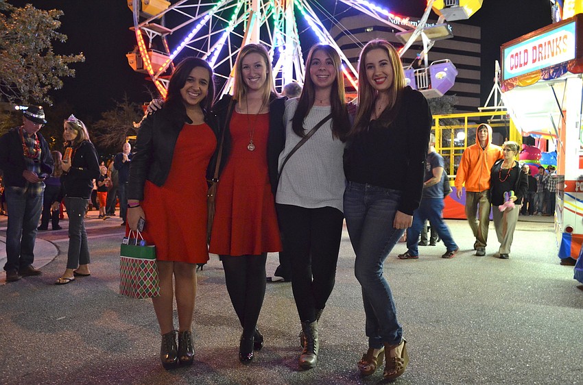 Francesca Perone, Caroline Whitten, Zoe Genkin and Ashley Munroe