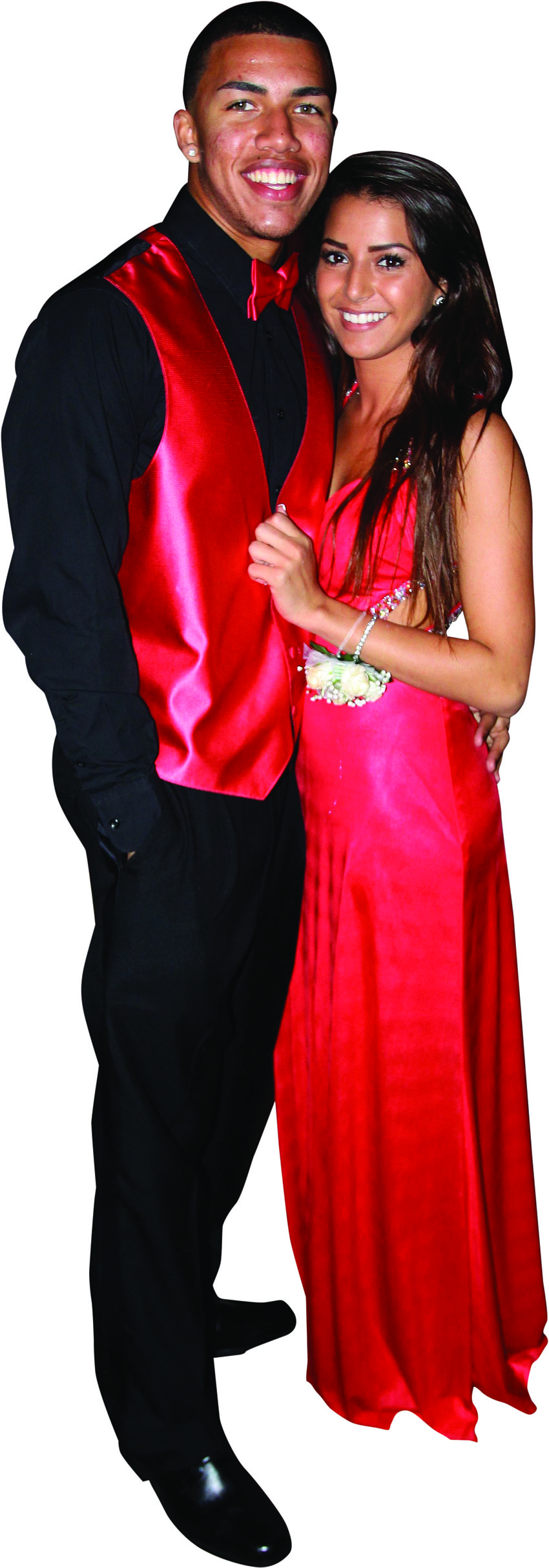 Ben Garrett and Torayba Mezroub attend Sarasota High School's prom May 11.