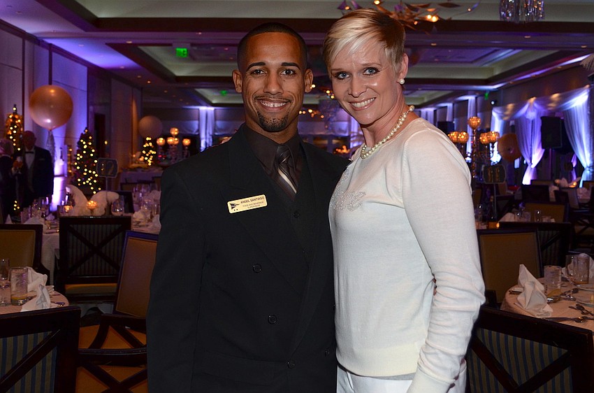 Angel Santiago and Jillian Nelson